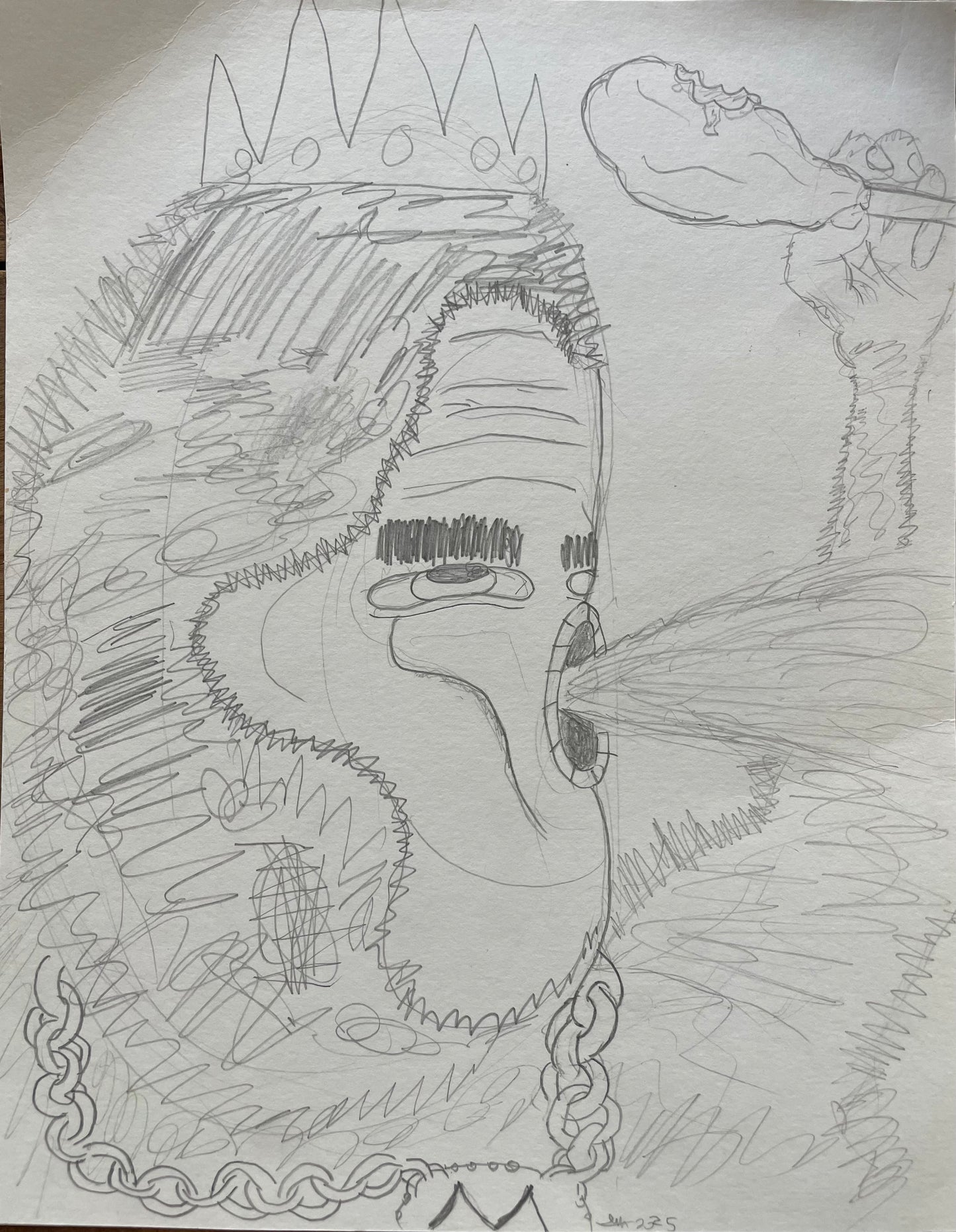 Mighty Wing / Original Art by Arlo Williams