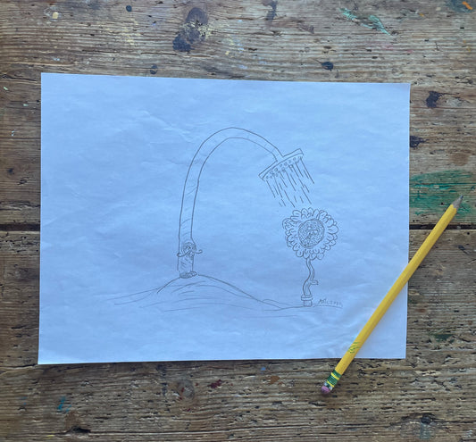 Growing Slow / Original Art by Arlo Williams