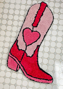 Cowgirl Boot Rug