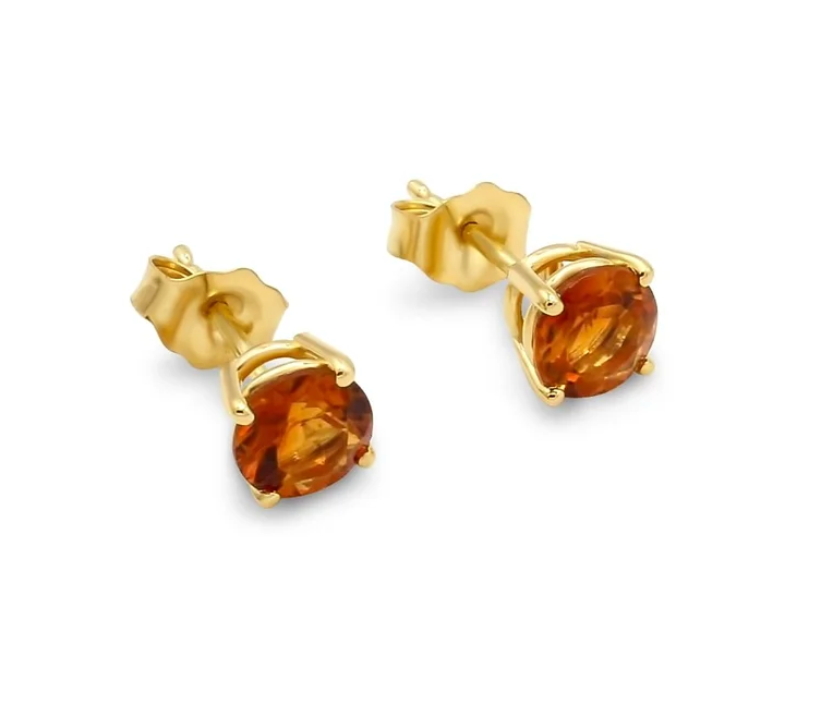 Topaz Studs by Katherine Lincoln Jewelry