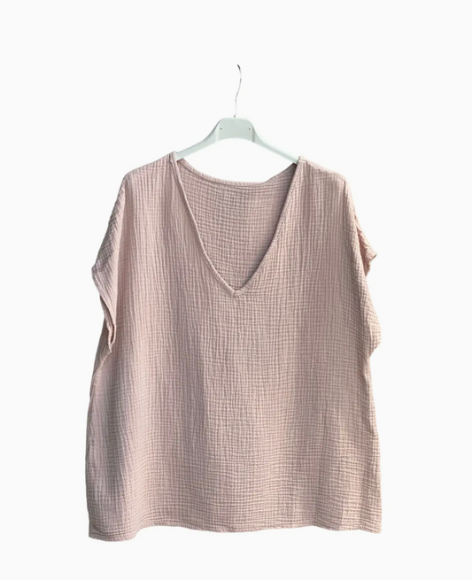 The Perfect T-shirt / Soft Pink by Moonsun