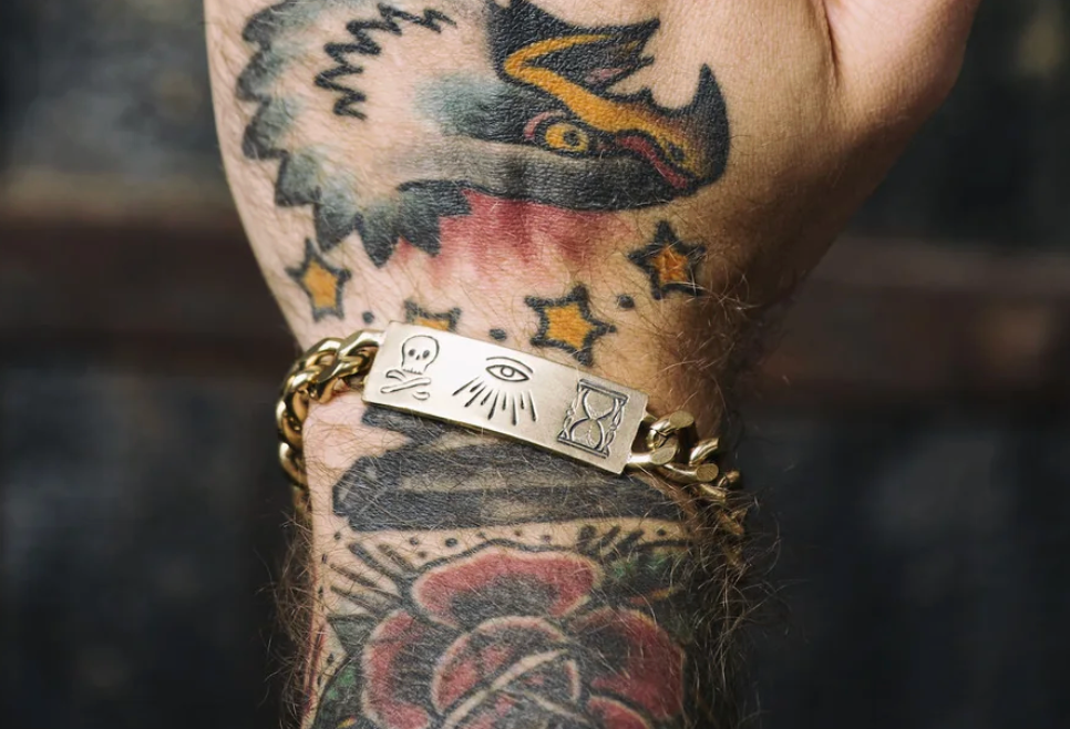 Odd Fellows ID Bracelet by LHN Jewelry