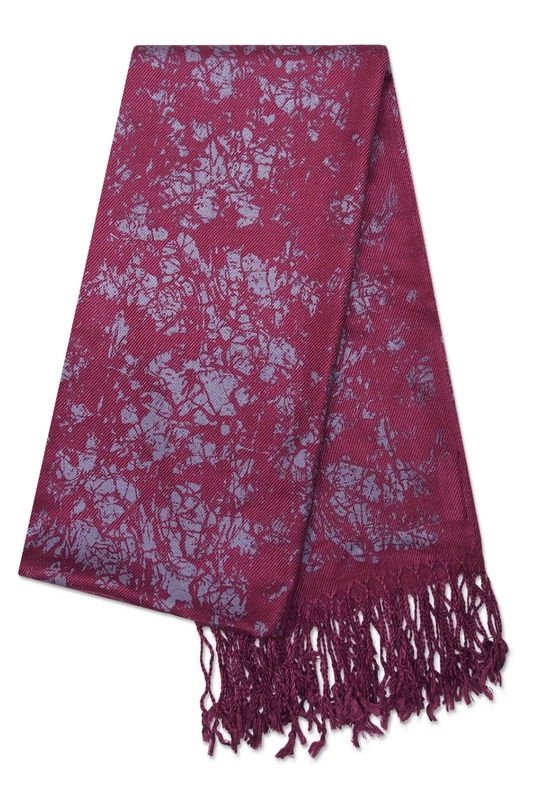 GALAPAGOS SCARF / Frost Wine / by Tweedles Design