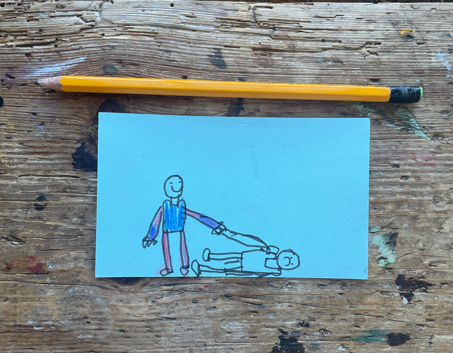 Helpin Out / Original Art by Sid Williams