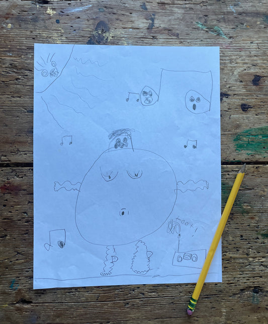 Toot / Original Art by Sid Williams