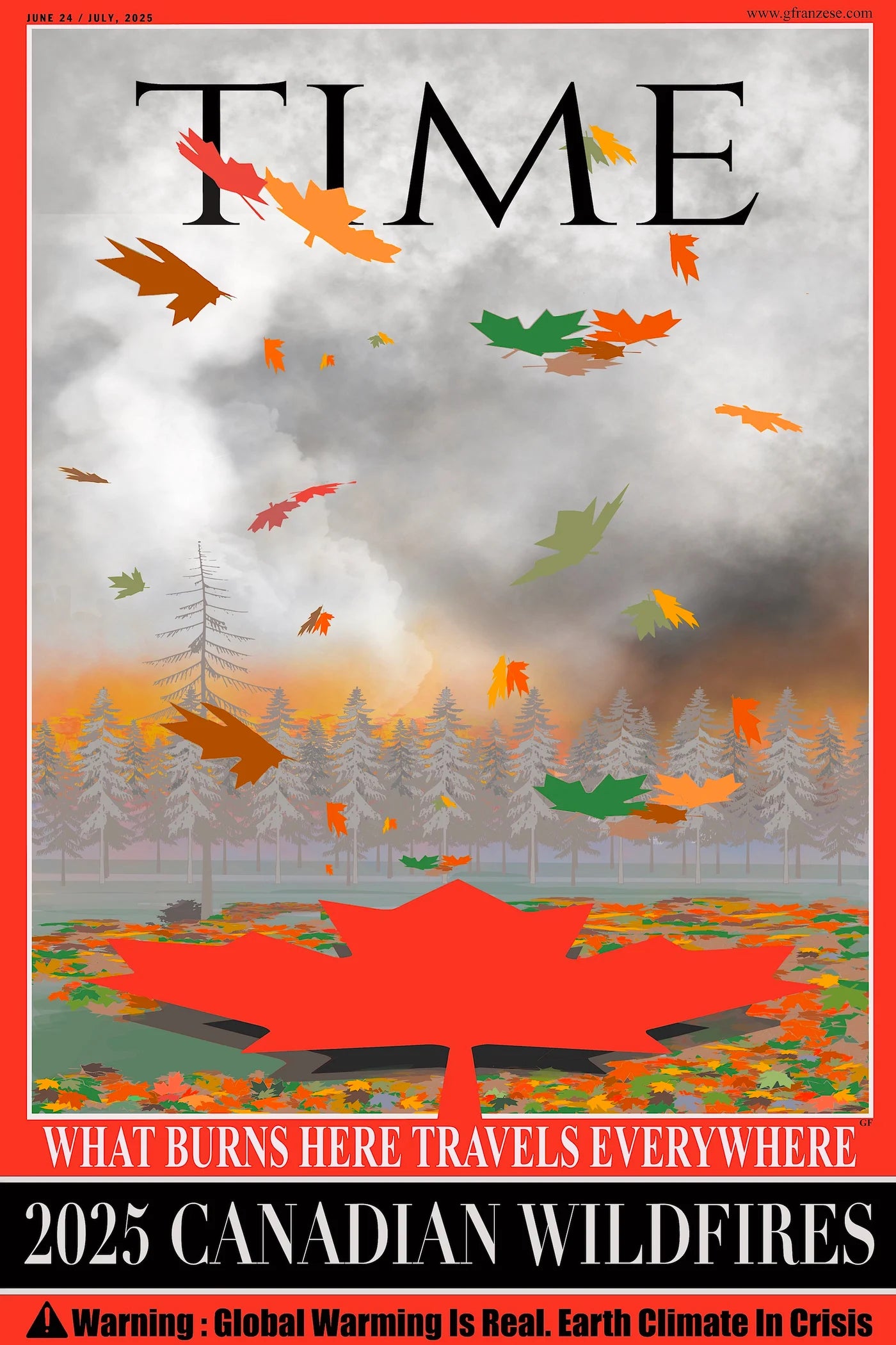 2025 Canadian Wildfire/ Gianluca Franzese