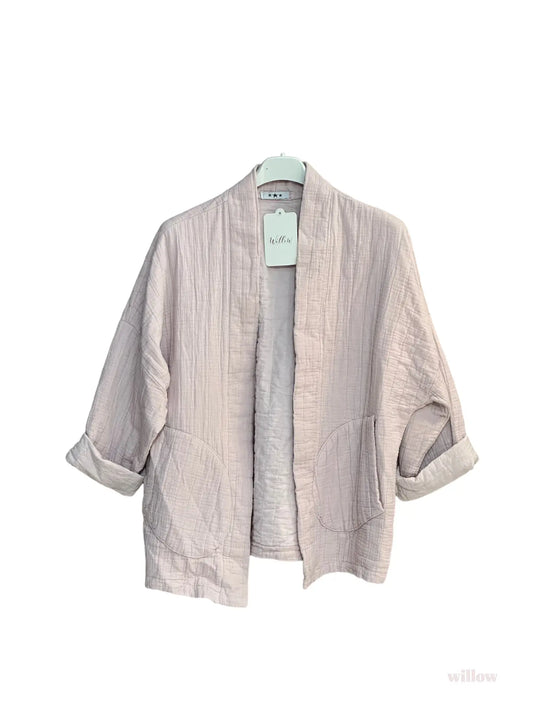 Moonsun Kimono Jacket / Powder Pink