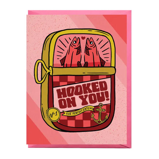 Hooked on You Card / Boss Dotty Paper