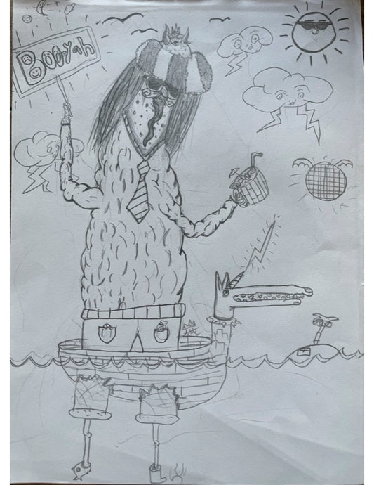 Booyah / Original Art By Arlo Williams