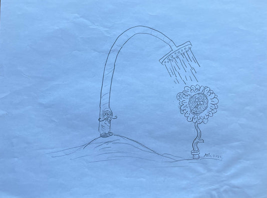 Growing Slow / Original Art by Arlo Williams