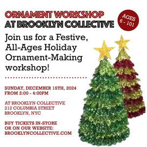 Holiday Ornament-Making Workshop for All Ages