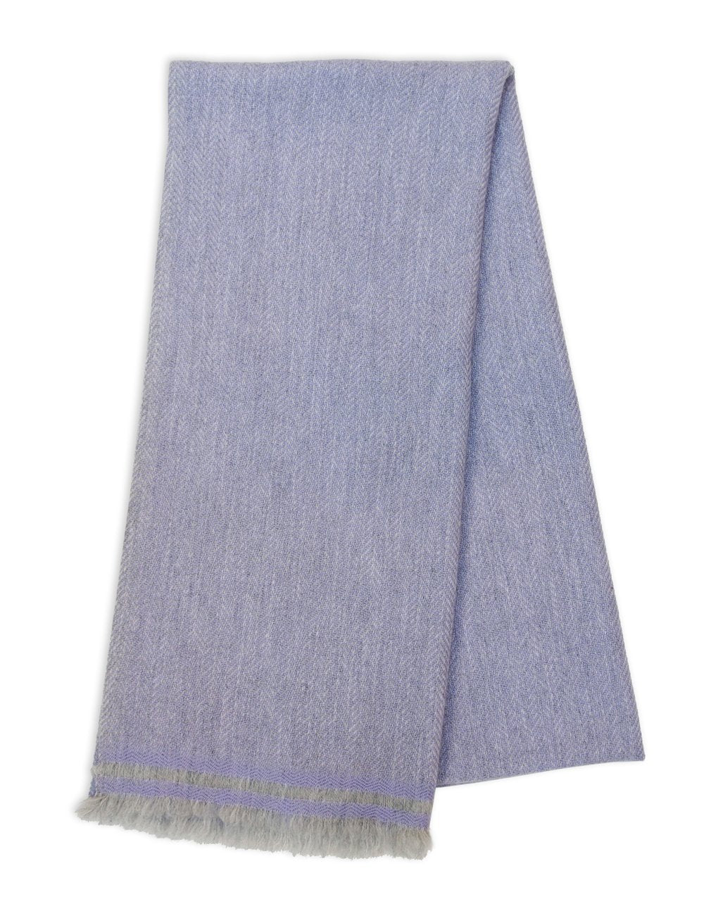 CASHMERE/MERINO WOOL SCARF / LAVENDER by Tweedles