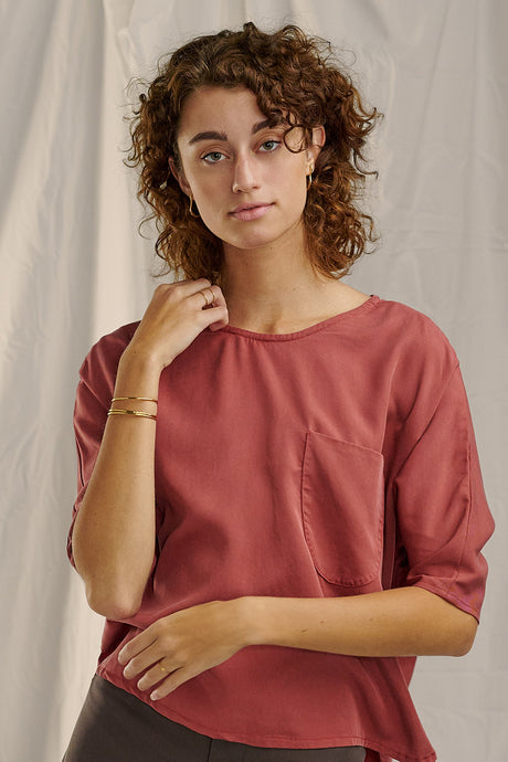 Betty Mid Sleeve Top by Miranda Watson