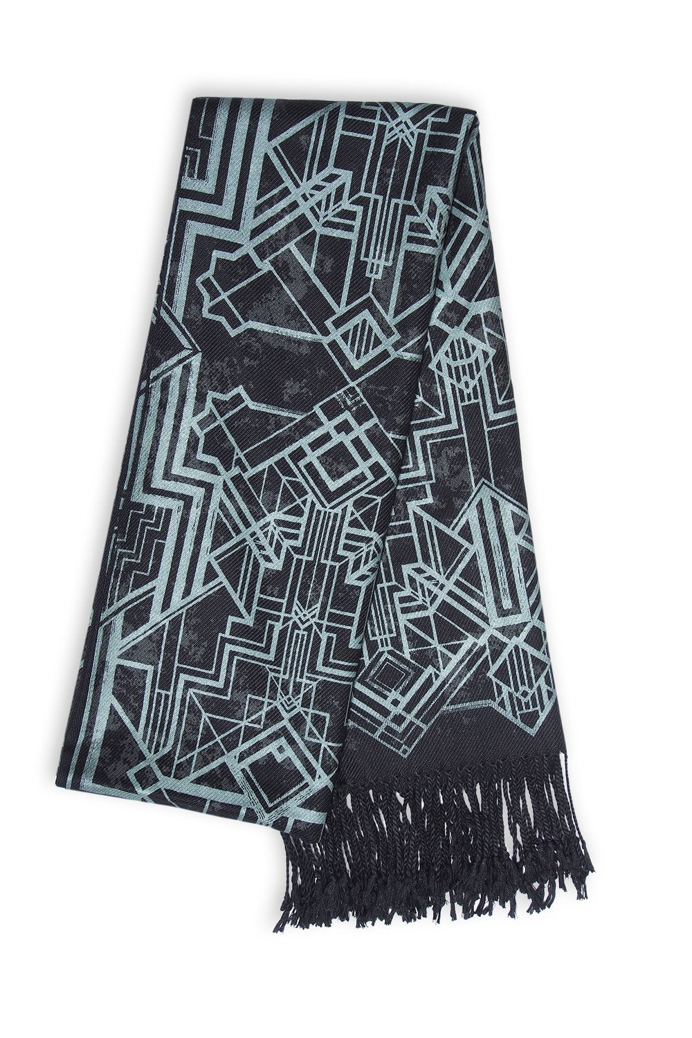 Gotham Scarf / Metallic Sage / by Tweedles