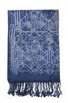 Load image into Gallery viewer, Gotham Scarf / Midnight Blue / by Tweedles