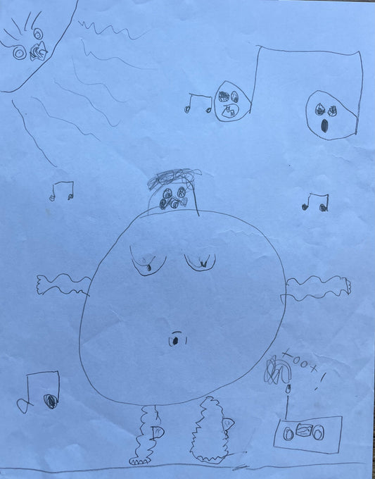 Toot / Original Art by Sid Williams