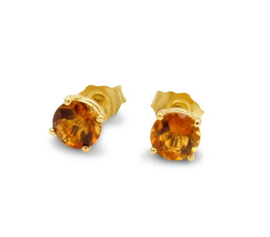 Topaz Studs by Katherine Lincoln Jewelry