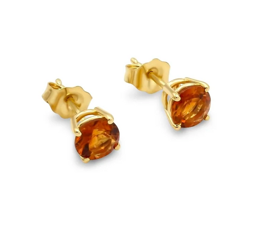 Topaz Studs by Katherine Lincoln Jewelry