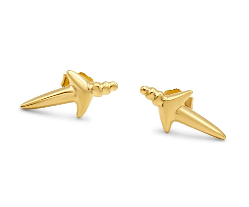 Tiny Dagger Studs by Katherine Lincoln Jewelry
