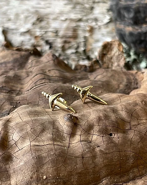 Tiny Dagger Studs by Katherine Lincoln Jewelry