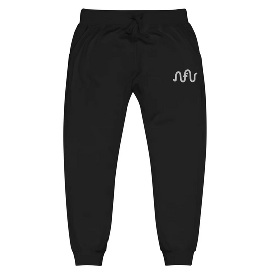 Embroidered Classic Logo Sweatpant / white stitching: NUFU Brand