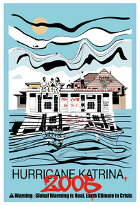 Hurricane Katrina Poster / Gianluca Franzese