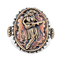Load image into Gallery viewer, Hula Girl Souvenir Ring- LHN Jewelry