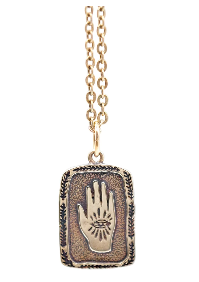 Eye in Hand Necklace / LHN Jewelry