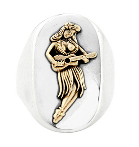 Hula Girl Ring- LHN Jewelry