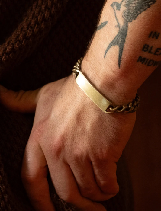 Classic ID Bracelet by LHN Jewelry