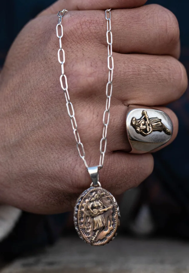 Hula Girl Souvenir Necklace by LHN Jewelry