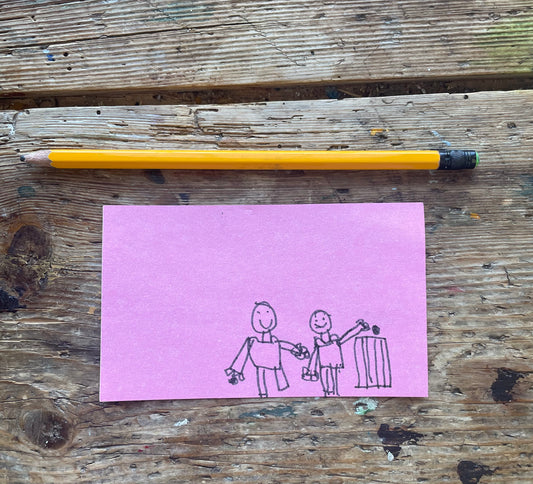 Pickin Up / Original Art by Sid Williams