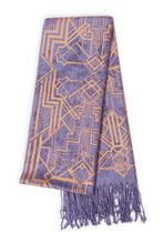 Load image into Gallery viewer, Gotham Scarf / Sunset Purple / by Tweedles