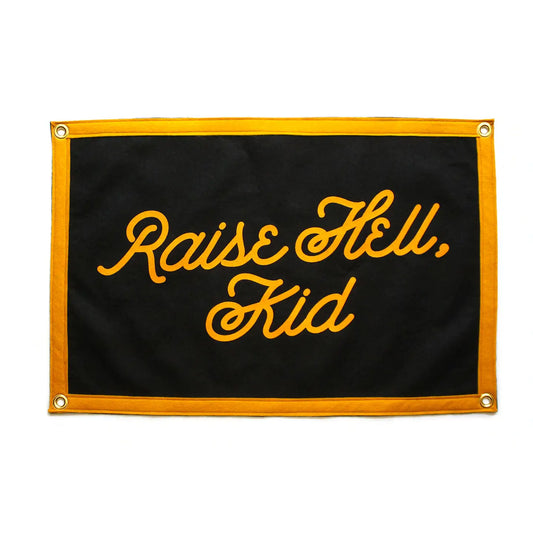 Raise Hell Camp Flag by Oxford Pennant