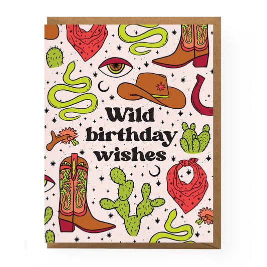 Wild Birthday Wishes / Boss Dotty Paper