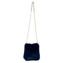 Load image into Gallery viewer, Faux Fur Bag / Katerina NYC / Blue