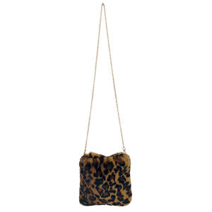 Faux Fur Bag / Katerina NYC / Leopard