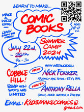 Load image into Gallery viewer, SUMMER CAMP: Learn to make COMIC BOOKS!