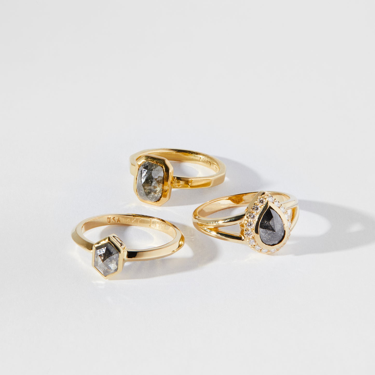 0.93 ct & 14k Gold Pear Shape Diamond Ring - LHN Jewelry
