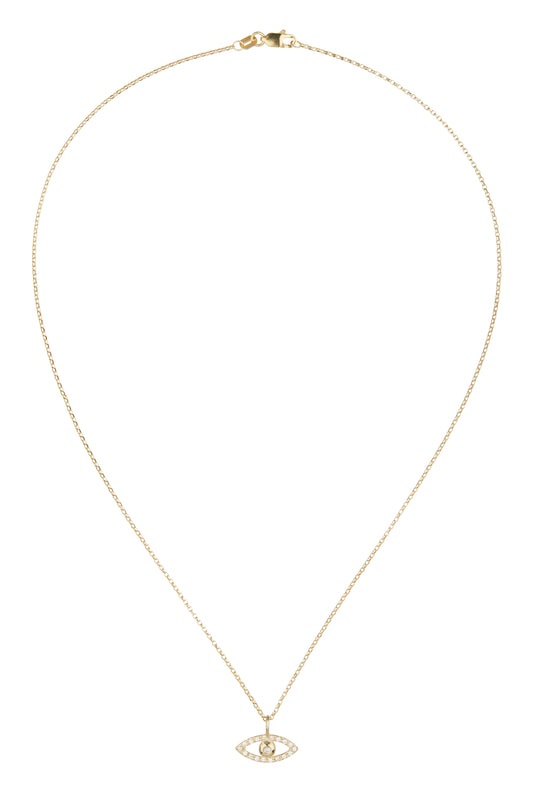 All Seeing Eye Diamond Necklace