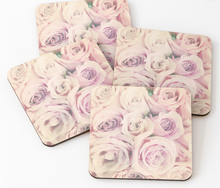 Load image into Gallery viewer, Rose Blush Pastel Coaster Set by One Day One Image