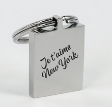 Load image into Gallery viewer, Je t&#39;aime New York Keychain by Lady JC Muses Designs