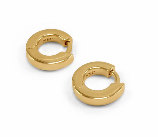 Salena Huggie Hoop earrings Katherine Lincoln Jewelry