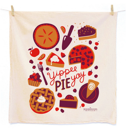 Pie Dish Towel by The Neighborgoods
