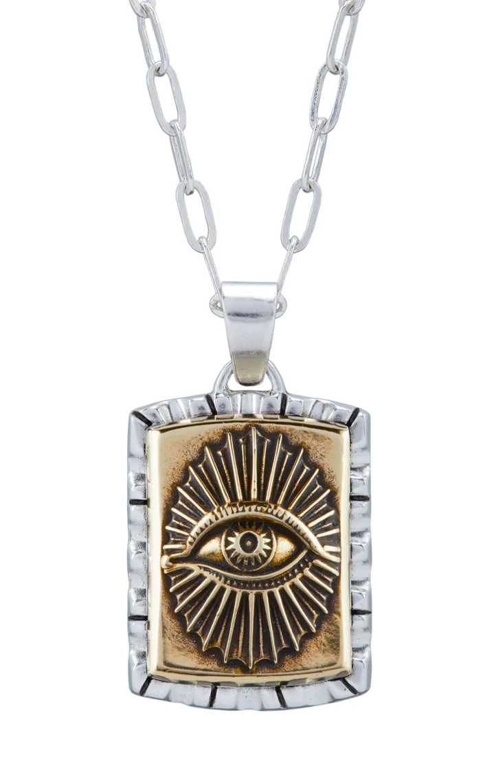 All Seeing Eye Souvenir Necklace by LHN Jewelry