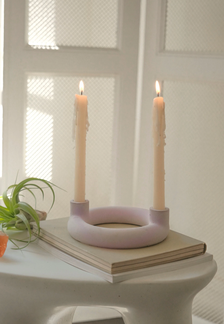 Claudelle Candle Holder by Beton Creatif
